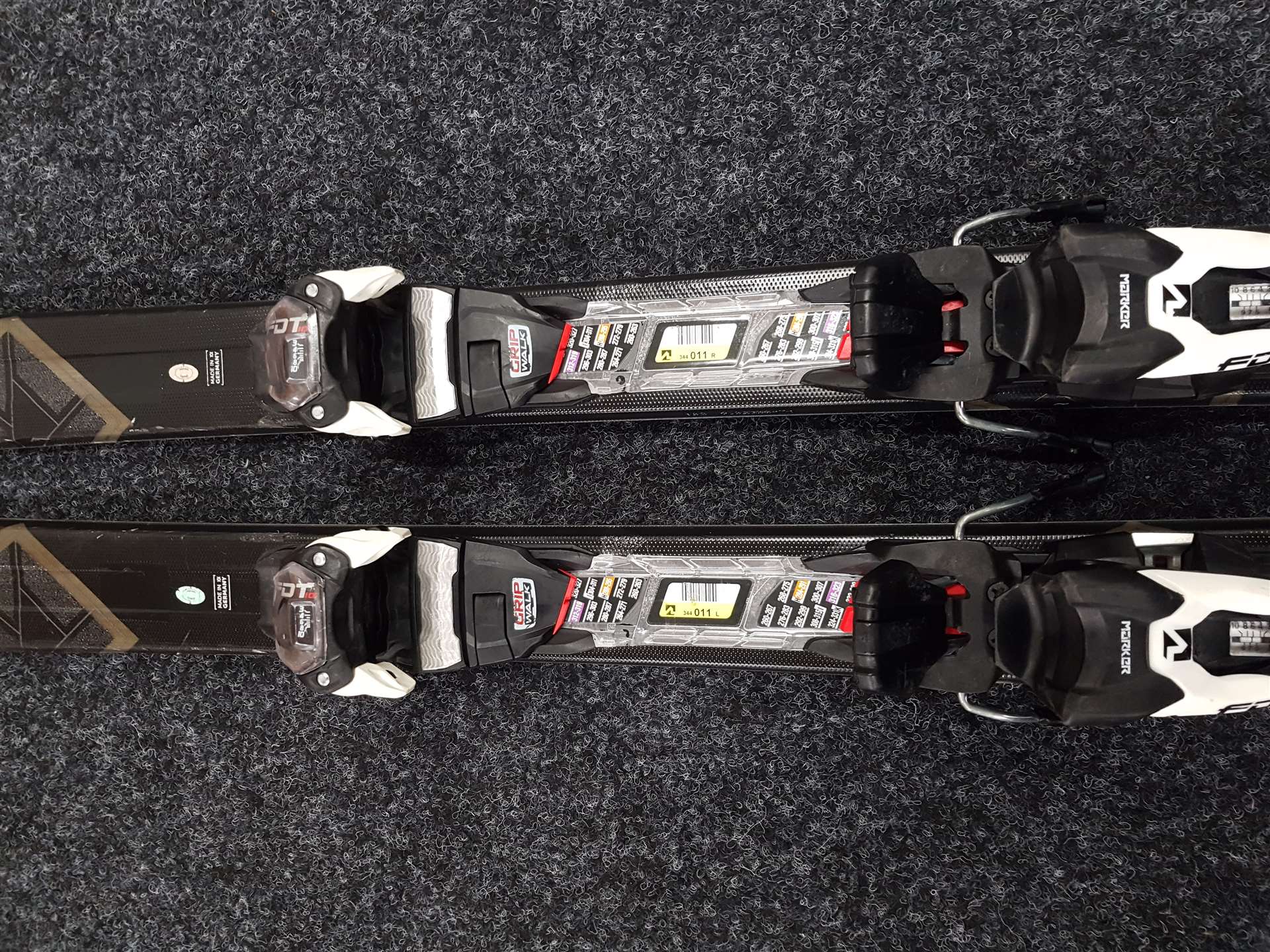 Použité lyže VOLKL Flair Viola + viazanie Marker FDT 10