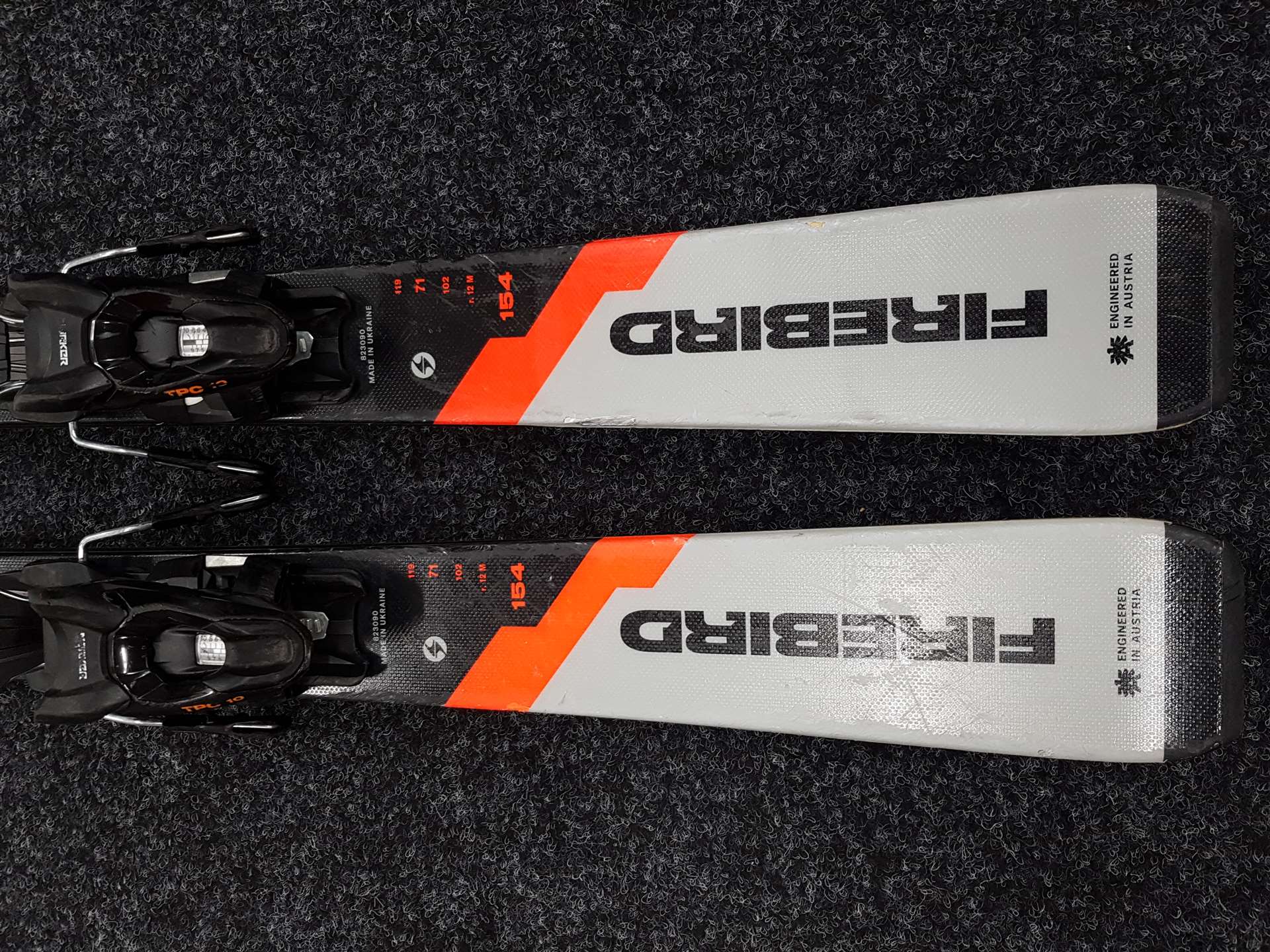 Použité lyže BLIZZARD Firebird RC CA + viazanie Marker TPC 10