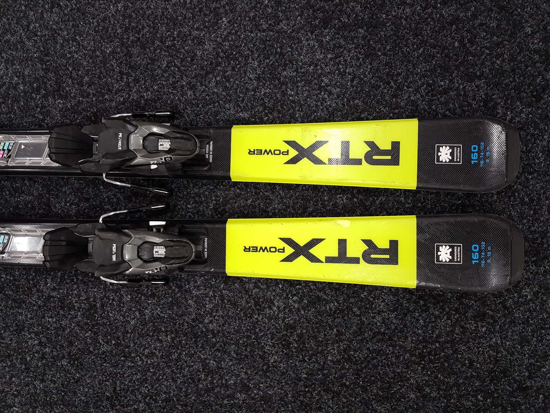 Použité lyže BLIZZARD RTX Power +  viazanie Marker 10 TLT