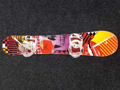 Použitý snowboard ARTEC Nima Jalali + viazanie Head veľkosť S