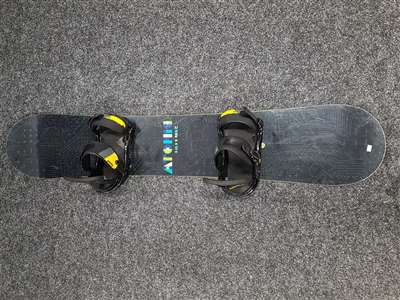 Použitý snowboard Atomic Cold Smoke + viazanie Burton Costom veľkosť L
