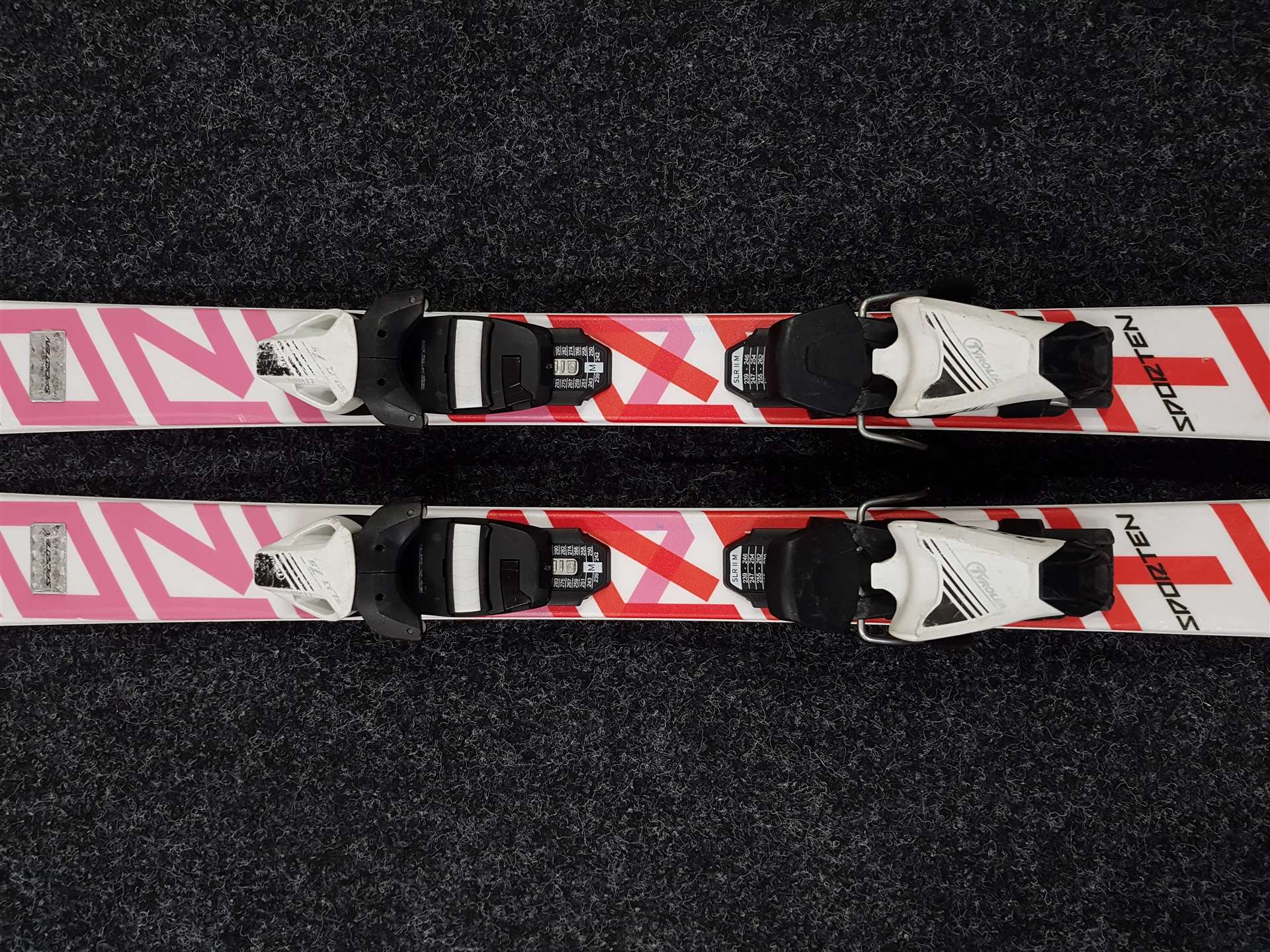 Použité detské lyže SPORTEN Street + viazanie Tyrolia SLR 7.5