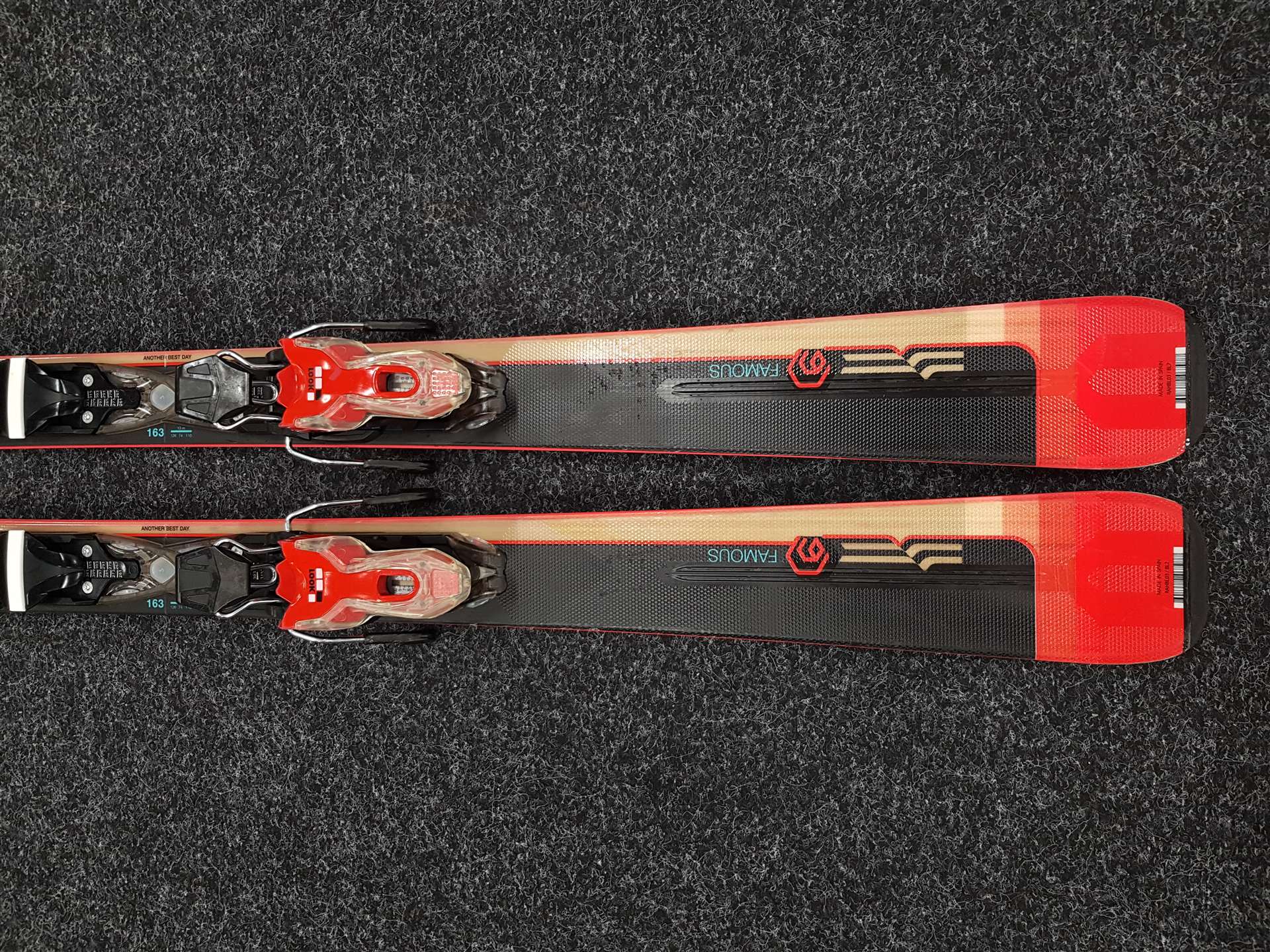 Použité lyže ROSSIGNOL Famous + viazanie Look  XPress 11