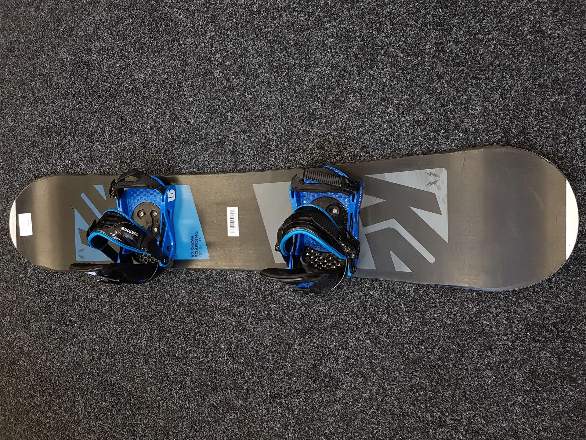 Použitý snowboard K2 Snow Boarding + viazanie Burton veľkosť S
