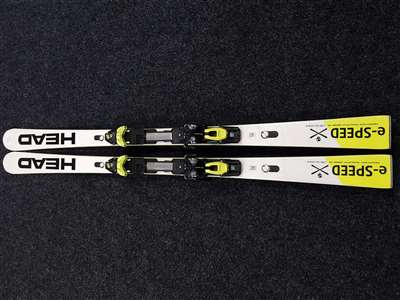 Použité lyže HEAD e-SPEED + viazanie Head Freeflex 14