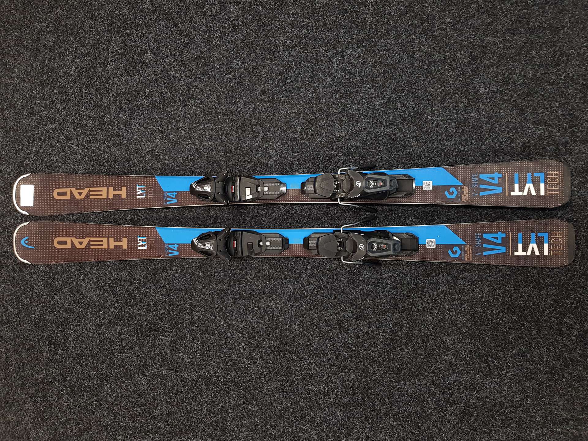 Použité lyže HEAD V4 + viazanie Tyrolia PR 10