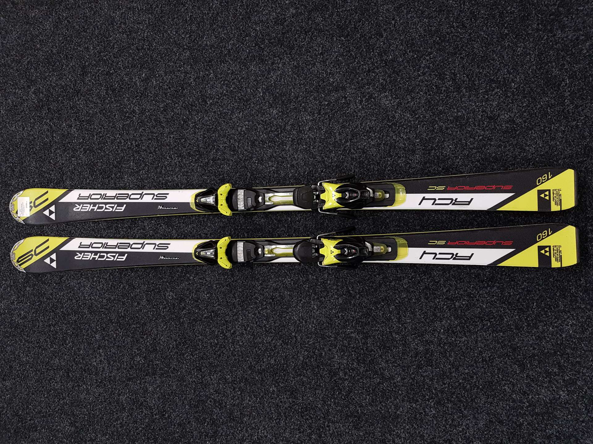 Použité lyže FISCHER Superior SC RC 4 + viazanie Fischer RC4 11