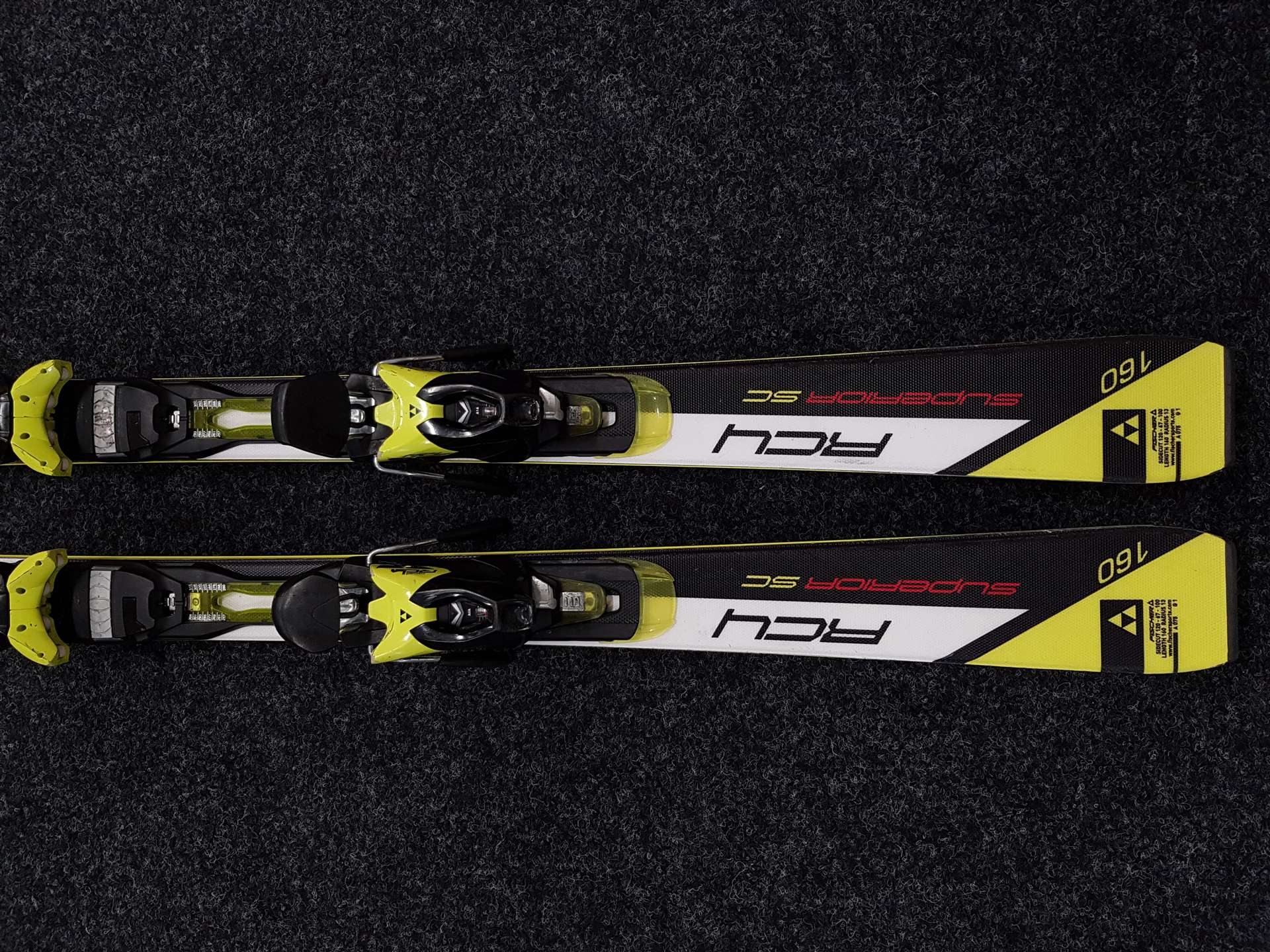 Použité lyže FISCHER Superior SC RC 4 + viazanie Fischer RC4 11