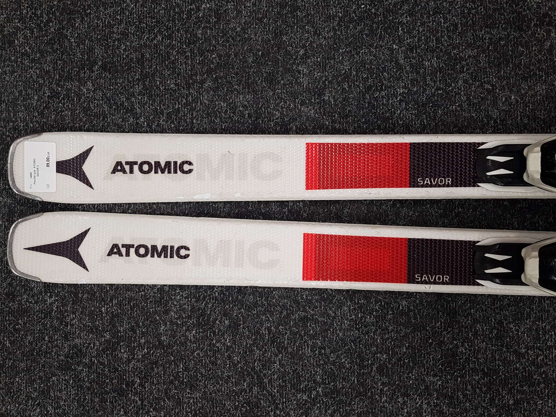 Použité lyže  ATOMIC SAVOR 3