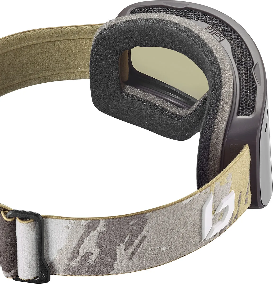 Lyžiarske okuliare Bollé NEVADA Rock Camo Matte - Gold cat 3