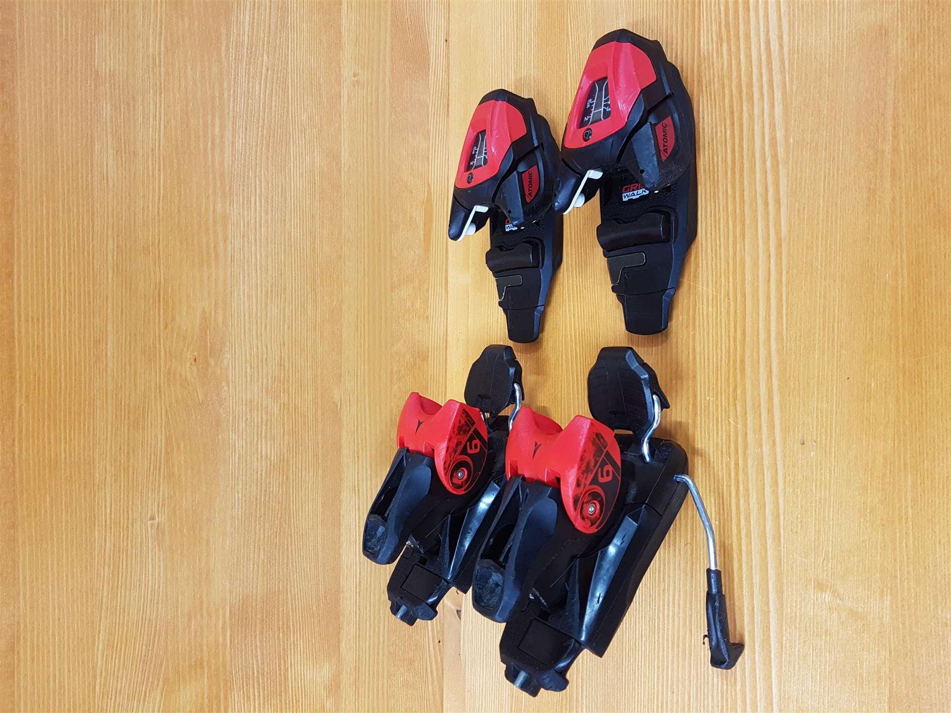 Použité viazanie Atomic GRIP WALK 6 (DIN 5,5)