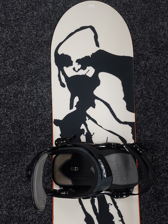 Použitý snowboard Volkl Conquer + viazanie Drake veľkost M/L