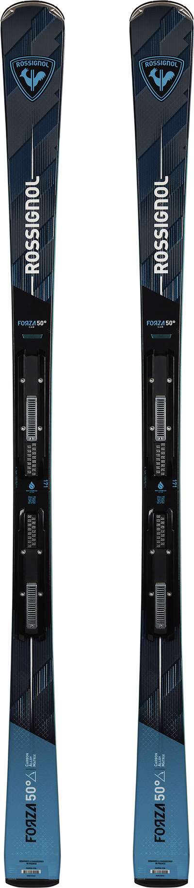 lyže Rossignol FORZA 50'' CAM KONECT + NX 12 KONECT GW B80 BLACK BLUE