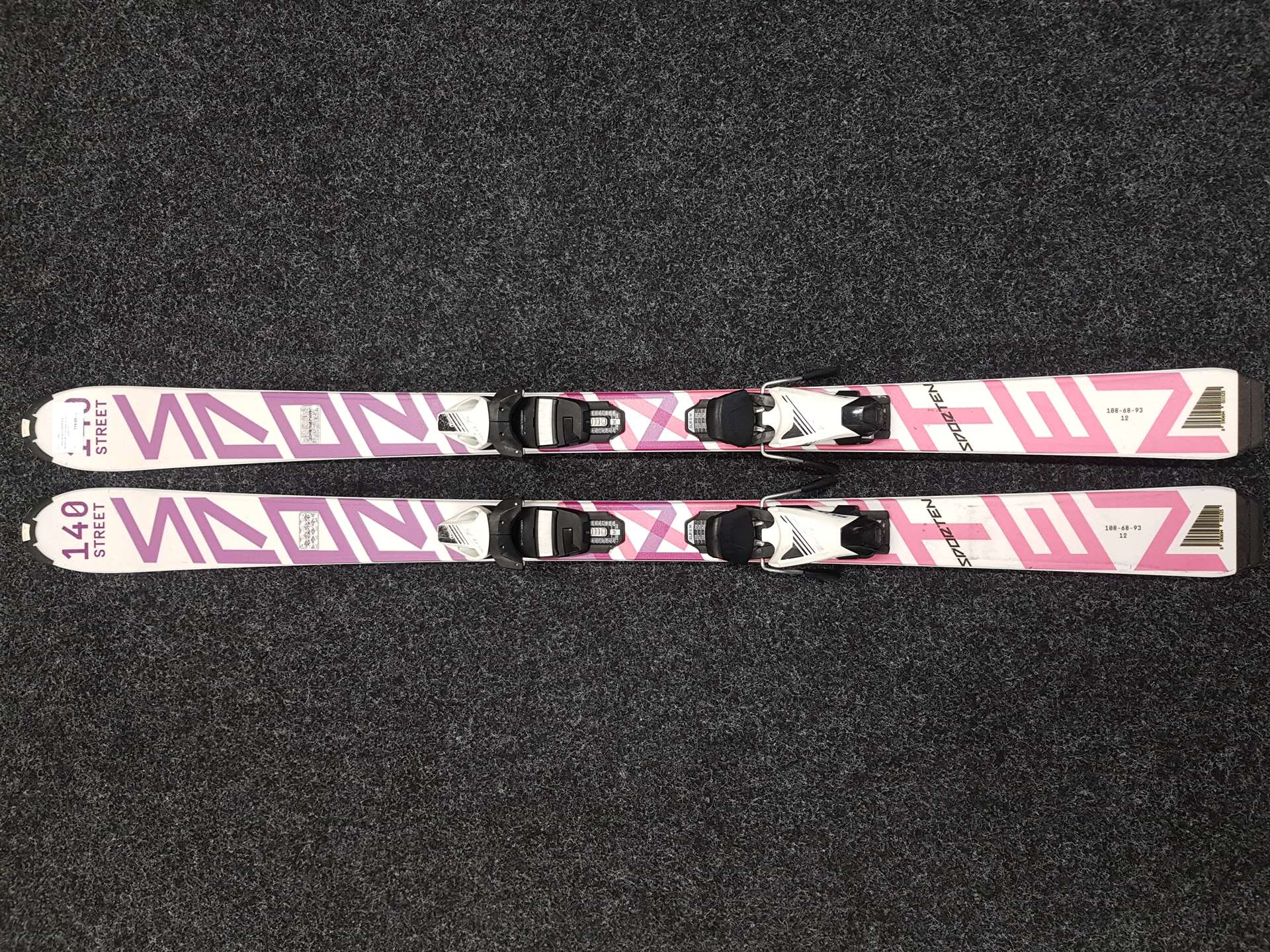 Použité lyže SPORTEN Street 140 + viazanie Tyrolia SLR 7.5