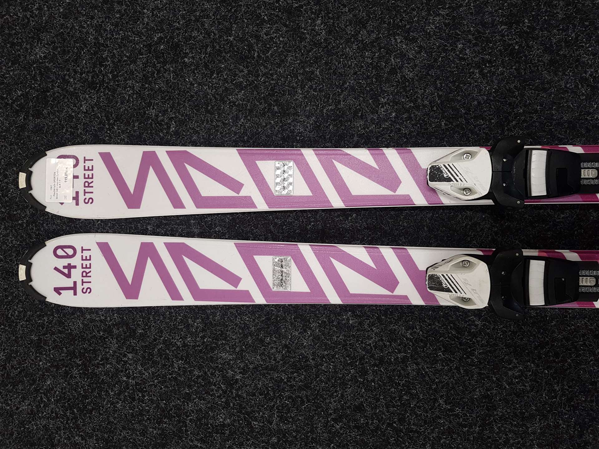 Použité lyže SPORTEN Street 140 + viazanie Tyrolia SLR 7.5