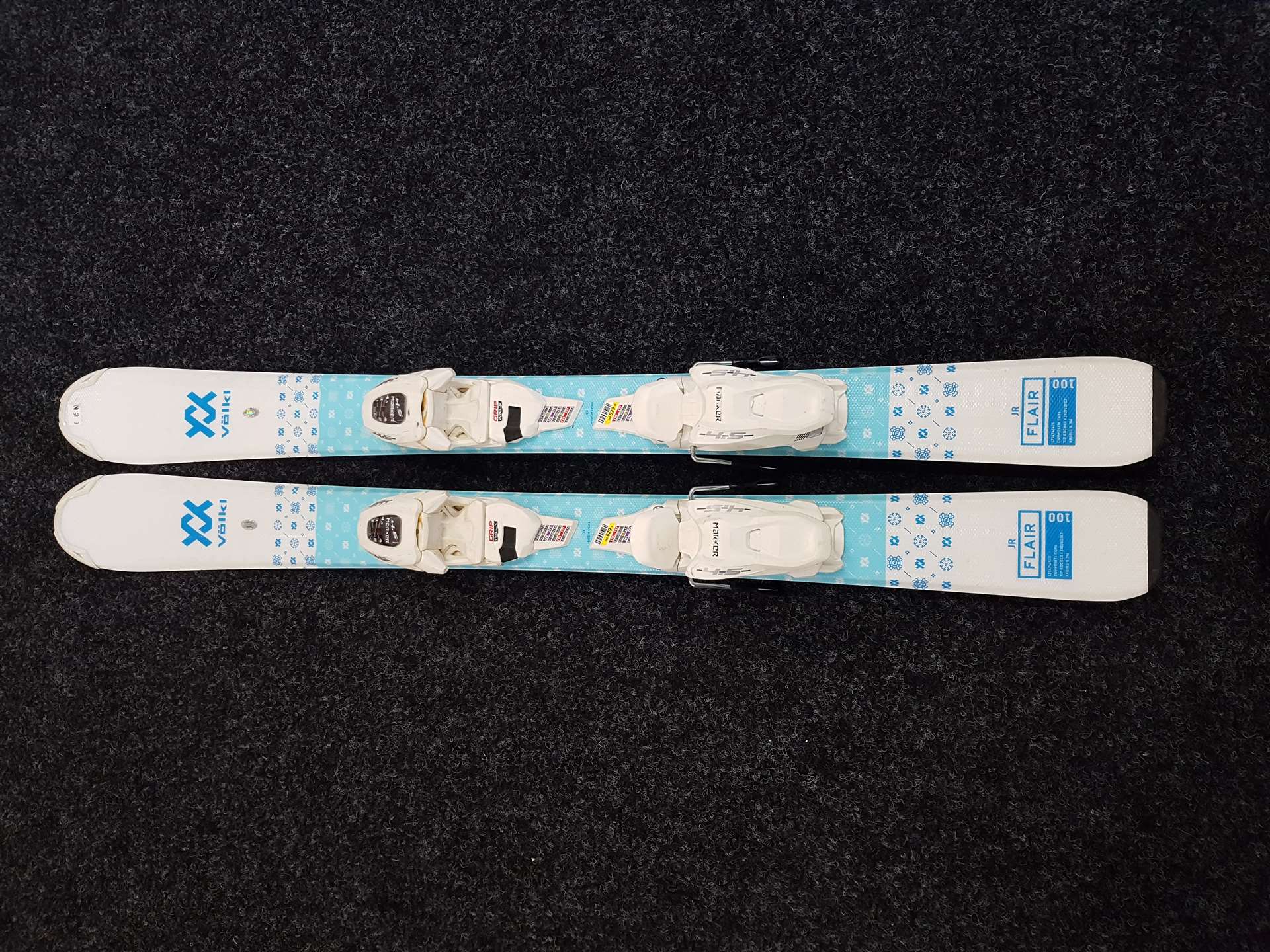Použité lyže VOLKL Flair Jr + viazanie Marker M 4.5