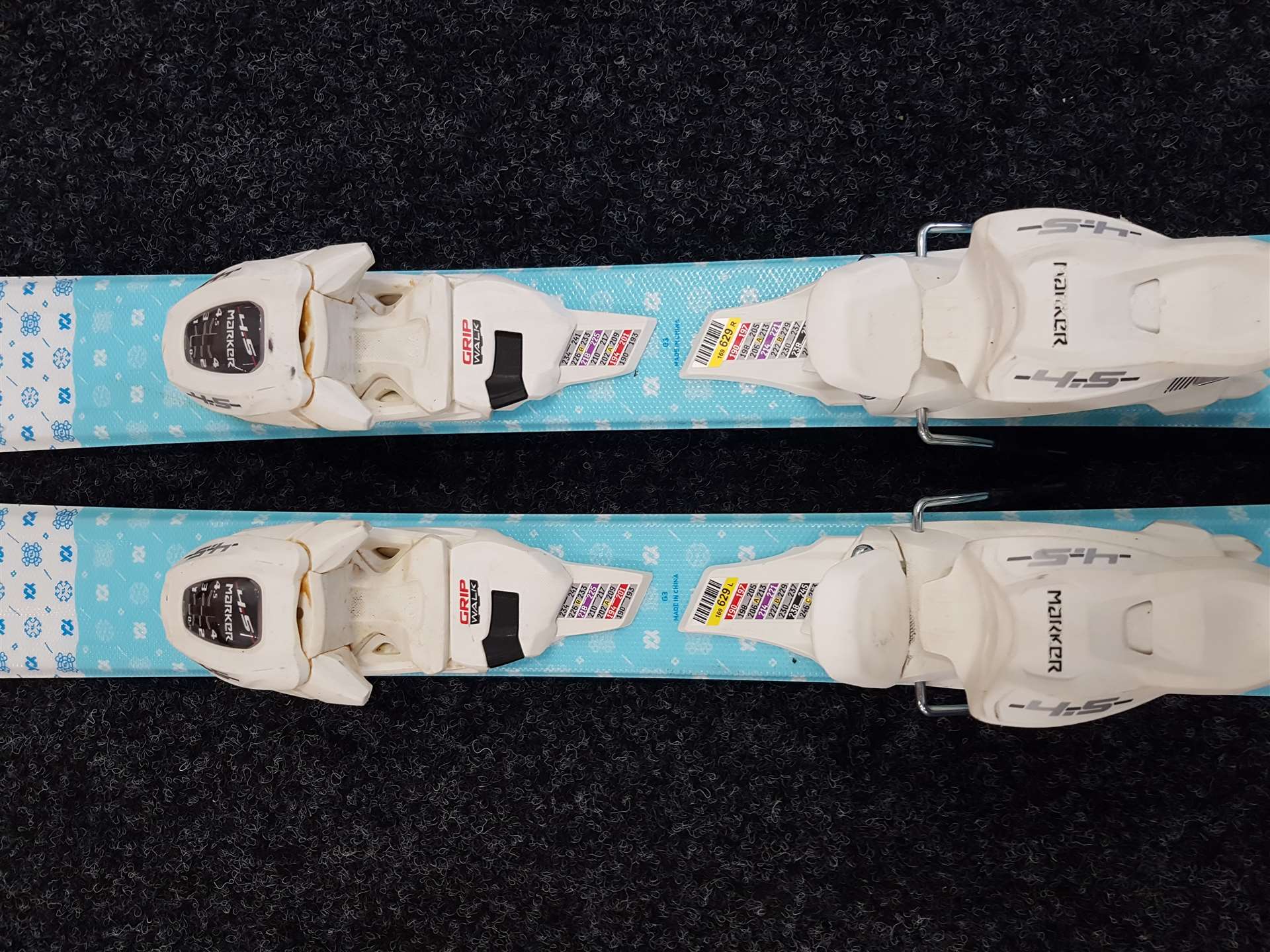 Použité lyže VOLKL Flair Jr + viazanie Marker M 4.5