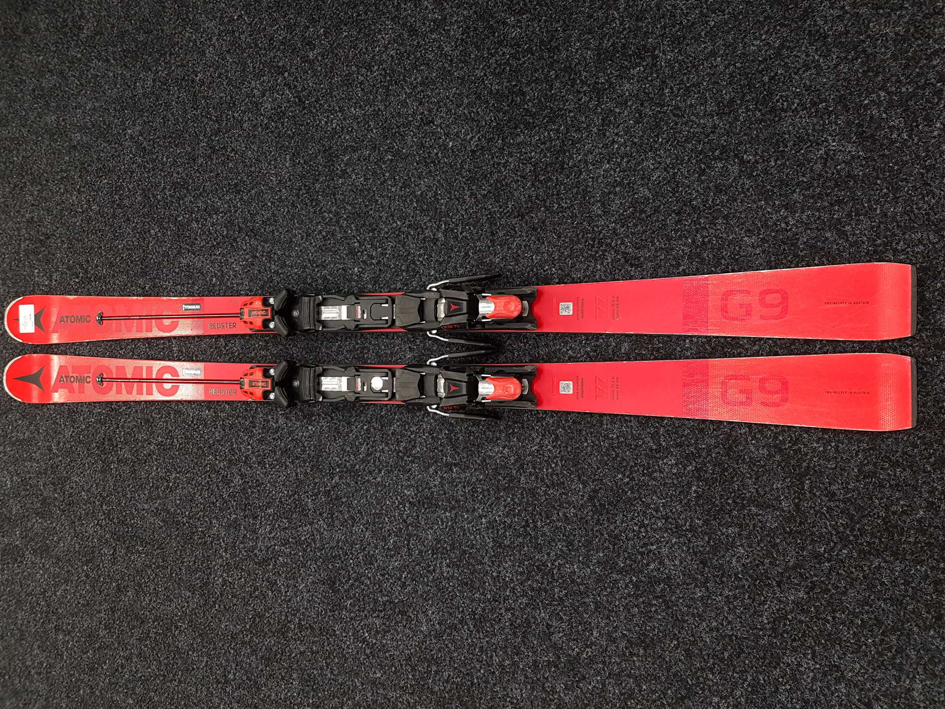 Použité lyže ATOMIC Redster G9 + viazanie Atomic X12