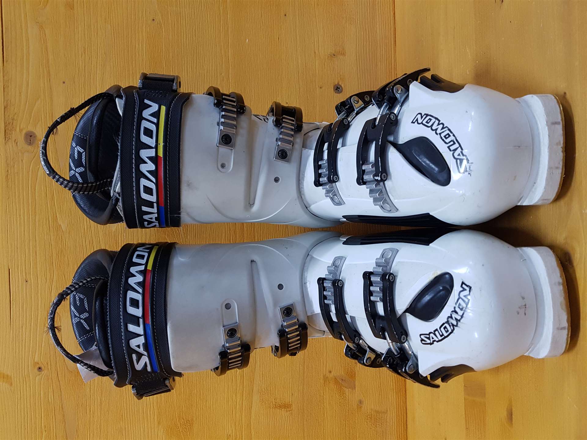 Použité lyžiarky Salomon X3 Custom Shell 130