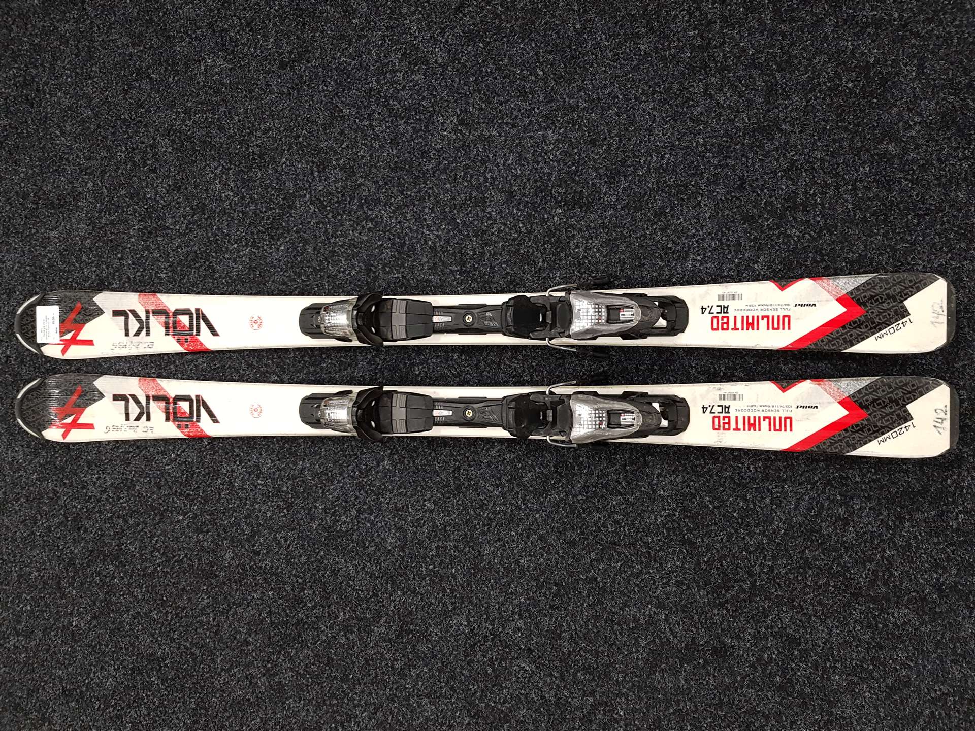 Použité lyže VOLKL Unlimited AC 7.4 + viazanie Marker Fastrak 2 - 10