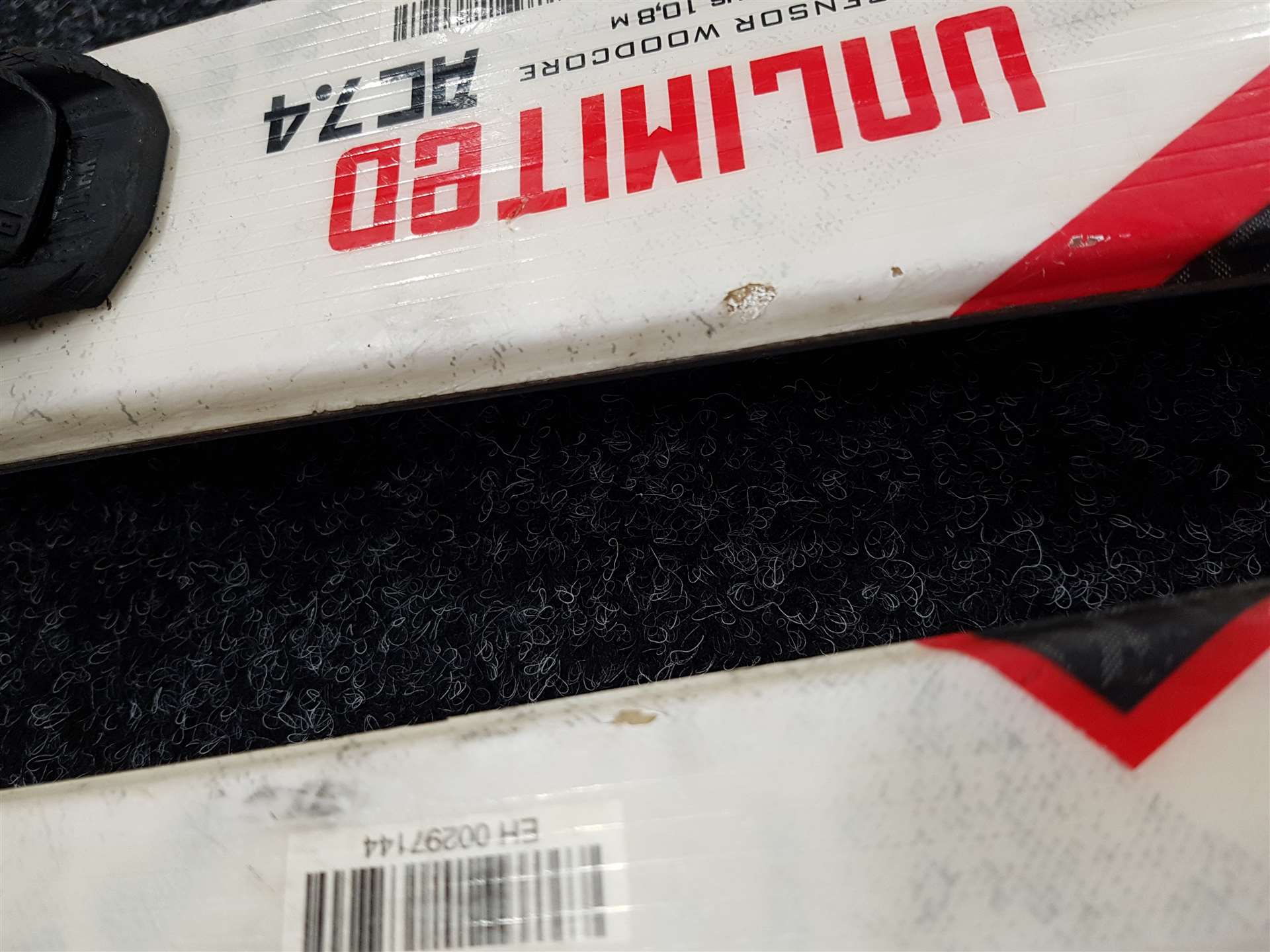 Použité lyže VOLKL Unlimited AC 7.4 + viazanie Marker Fastrak 2 - 10