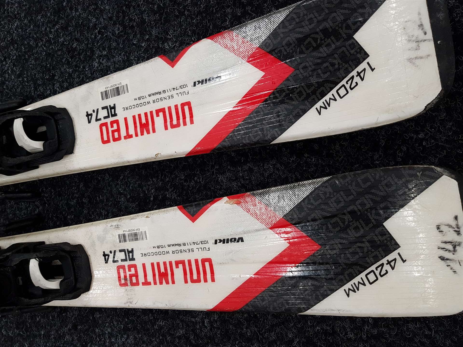 Použité lyže VOLKL Unlimited AC 7.4 + viazanie Marker Fastrak 2 - 10