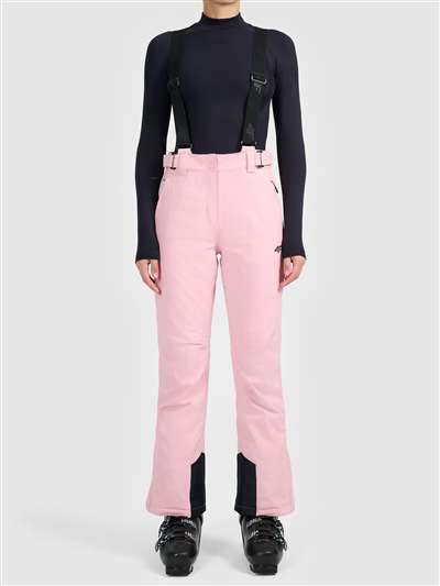 Dámske lyžiarske nohavice 4F FNK F1466 LIGHT PINK