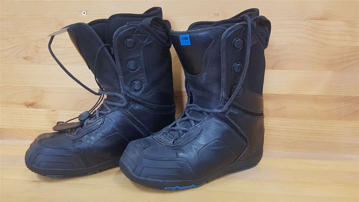 Bazárové snowboardové topánky Flow čierne
