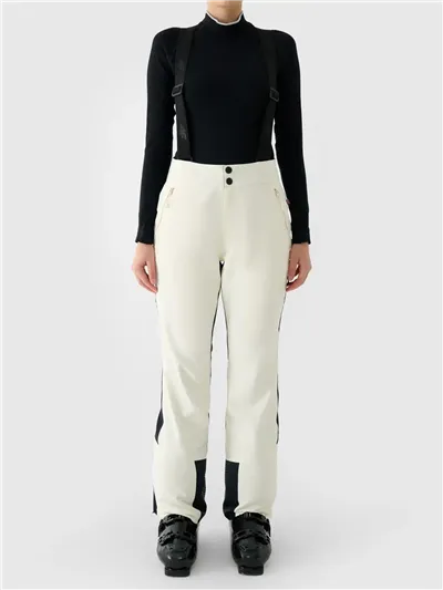 Dámske lyžiarske nohavice 4F F0997 WHITE