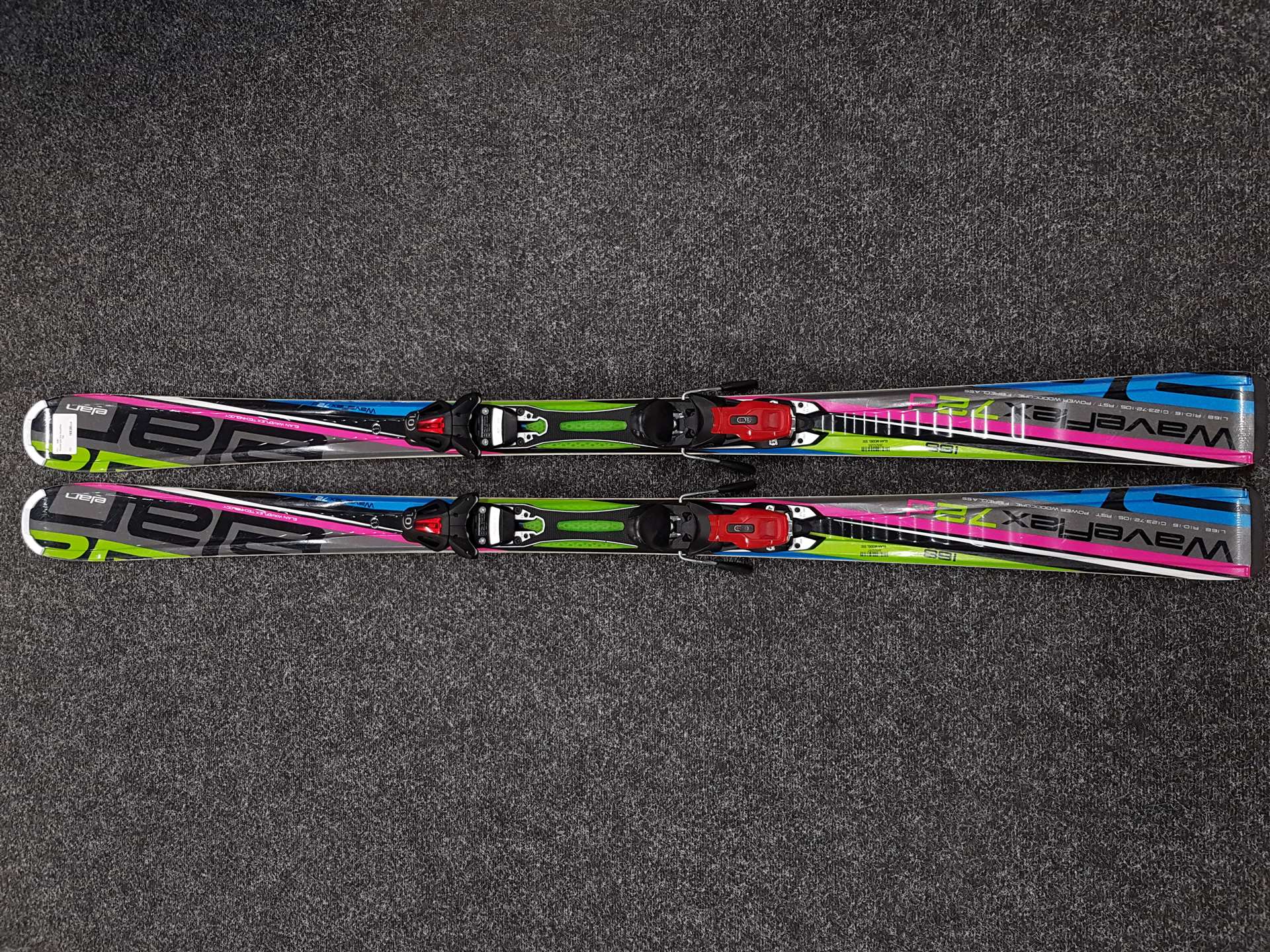 Použité lyže Elan WaveFlex 72d