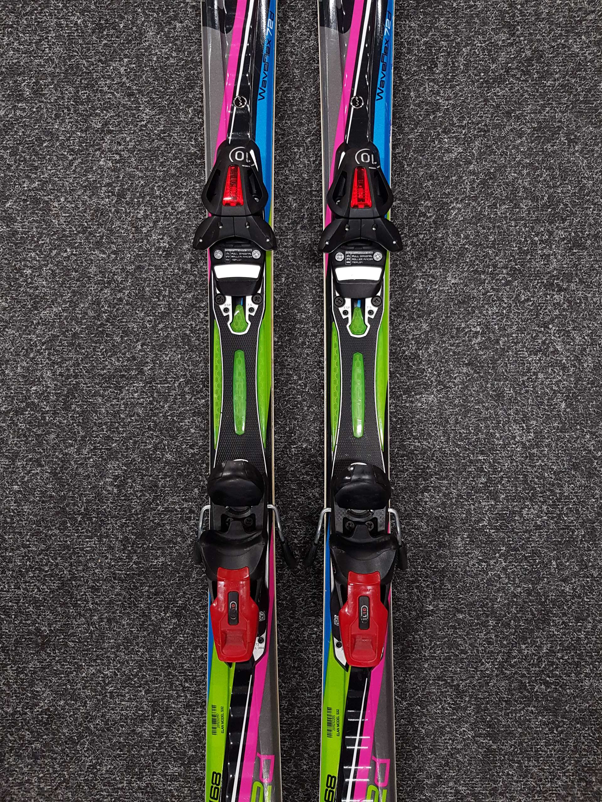 Použité lyže Elan WaveFlex 72d