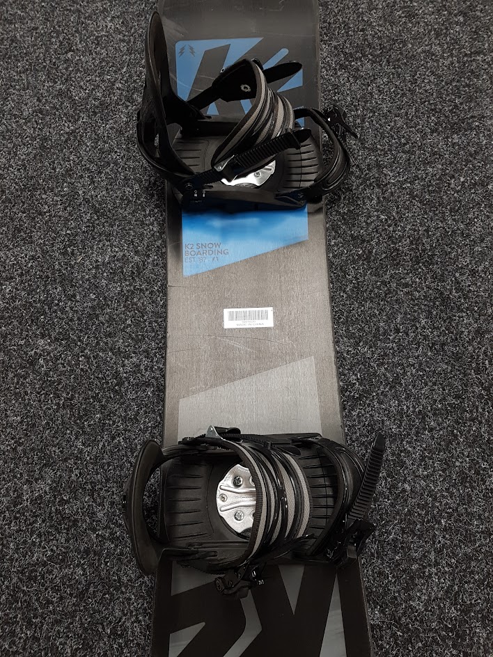 Použitý snowboard K2 Est. 87 + viazanie veľkosť S/M