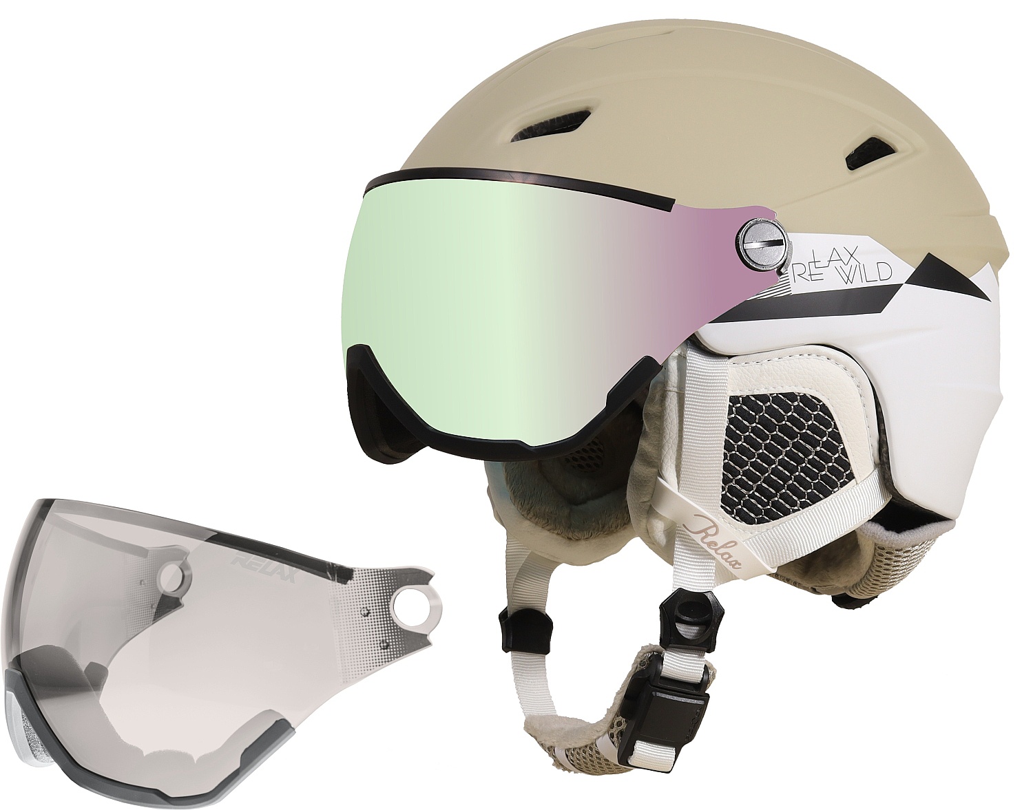 Skihelm Relax Stealth RH24k