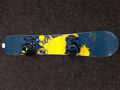 Použitý snowboard SALOMON  Scout + viazanie Burton veľkosť S