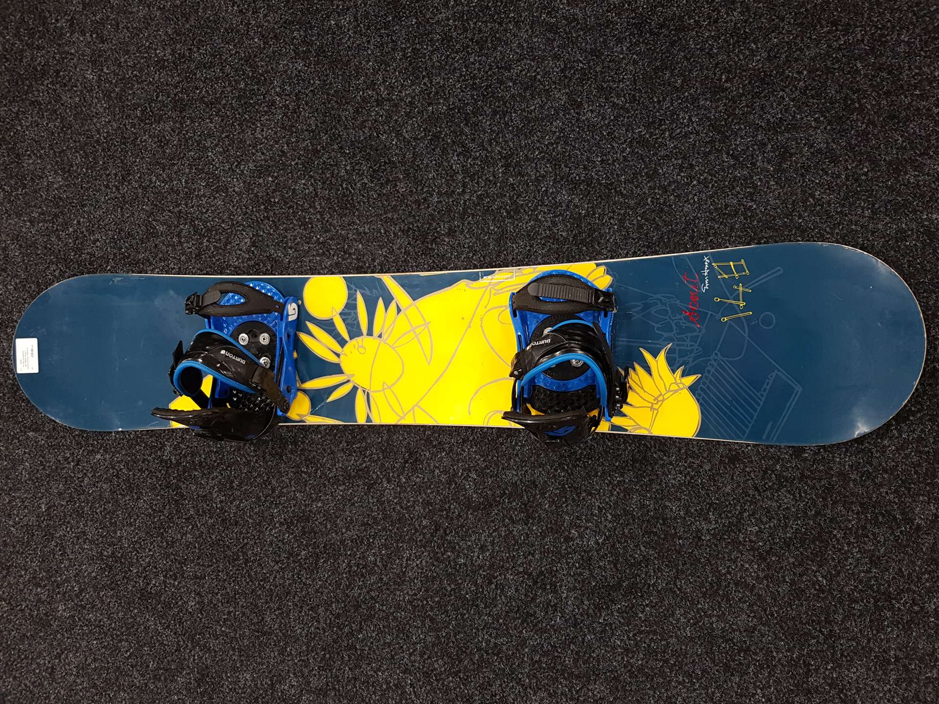 Použitý snowboard SALOMON  Scout + viazanie Burton veľkosť S