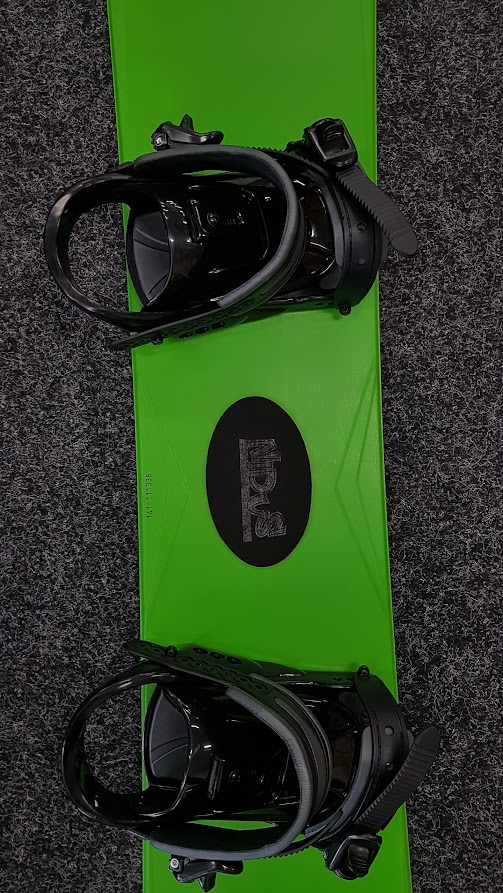 Bazárový snowboard Nidus green