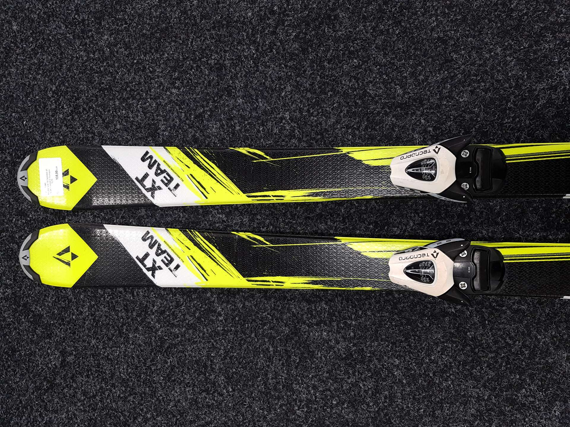 Použité lyže TECNOPRO XT Team + viazanie Tecnopro TL75