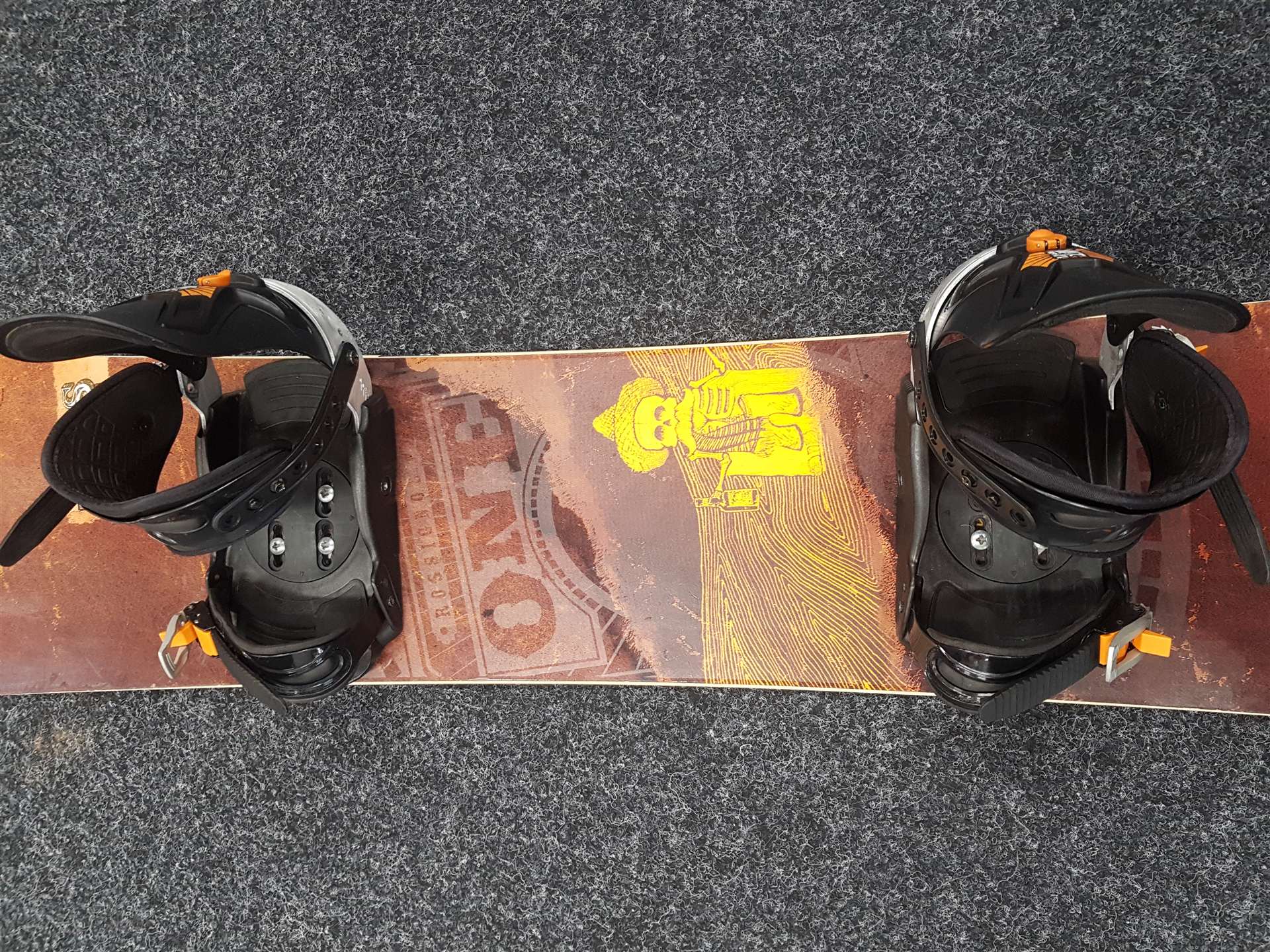 Použitý snowboard ROSSIGNOL One + viazanie Rossignol veľkosť L/XL