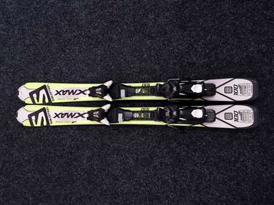 Použité lyže SALOMON Xmax Jr + viazanie Salomon EZY 5.0