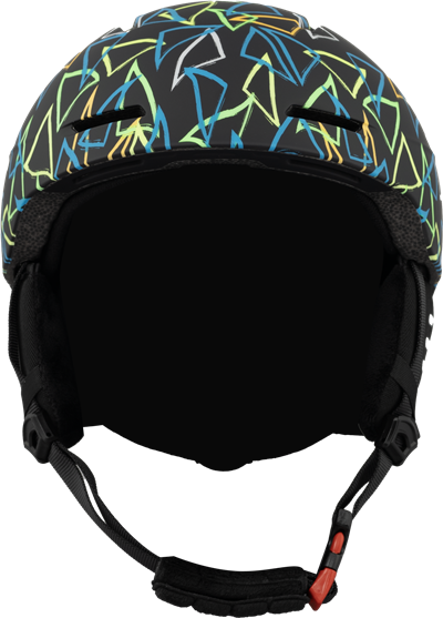 Lyžiarska prilba Blizzard Flash junior ski helmet, black/multicolor