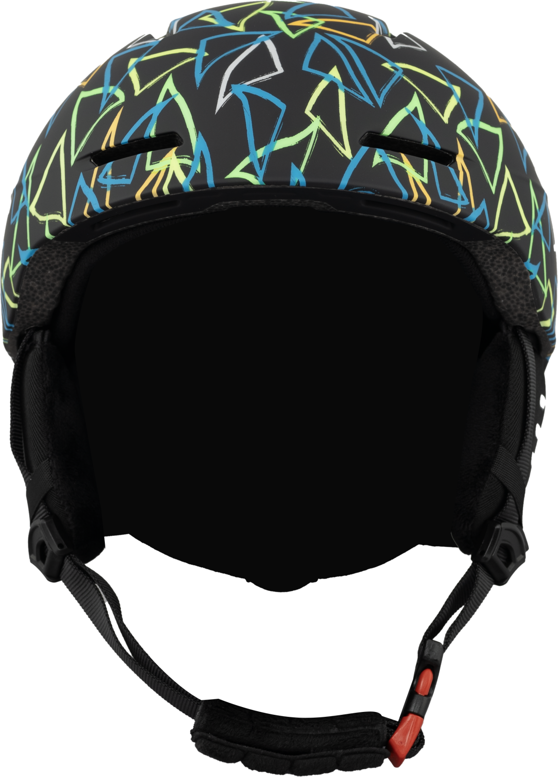 Lyžiarska prilba Blizzard Flash junior ski helmet, black/multicolor