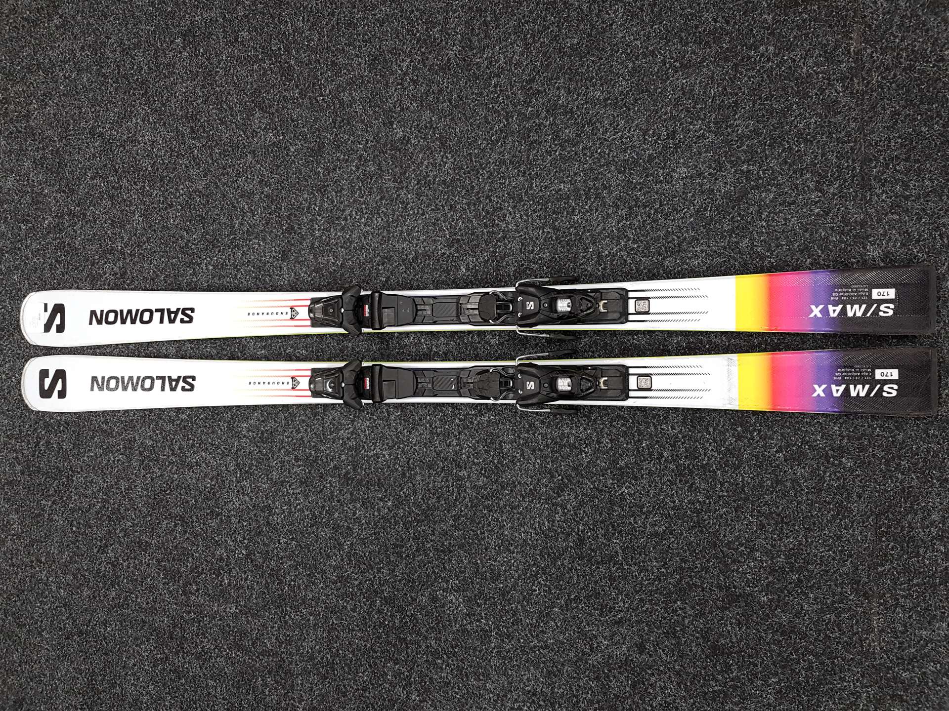 Použité lyže SALOMON S/Max Endurance + viazanie Salomon M10