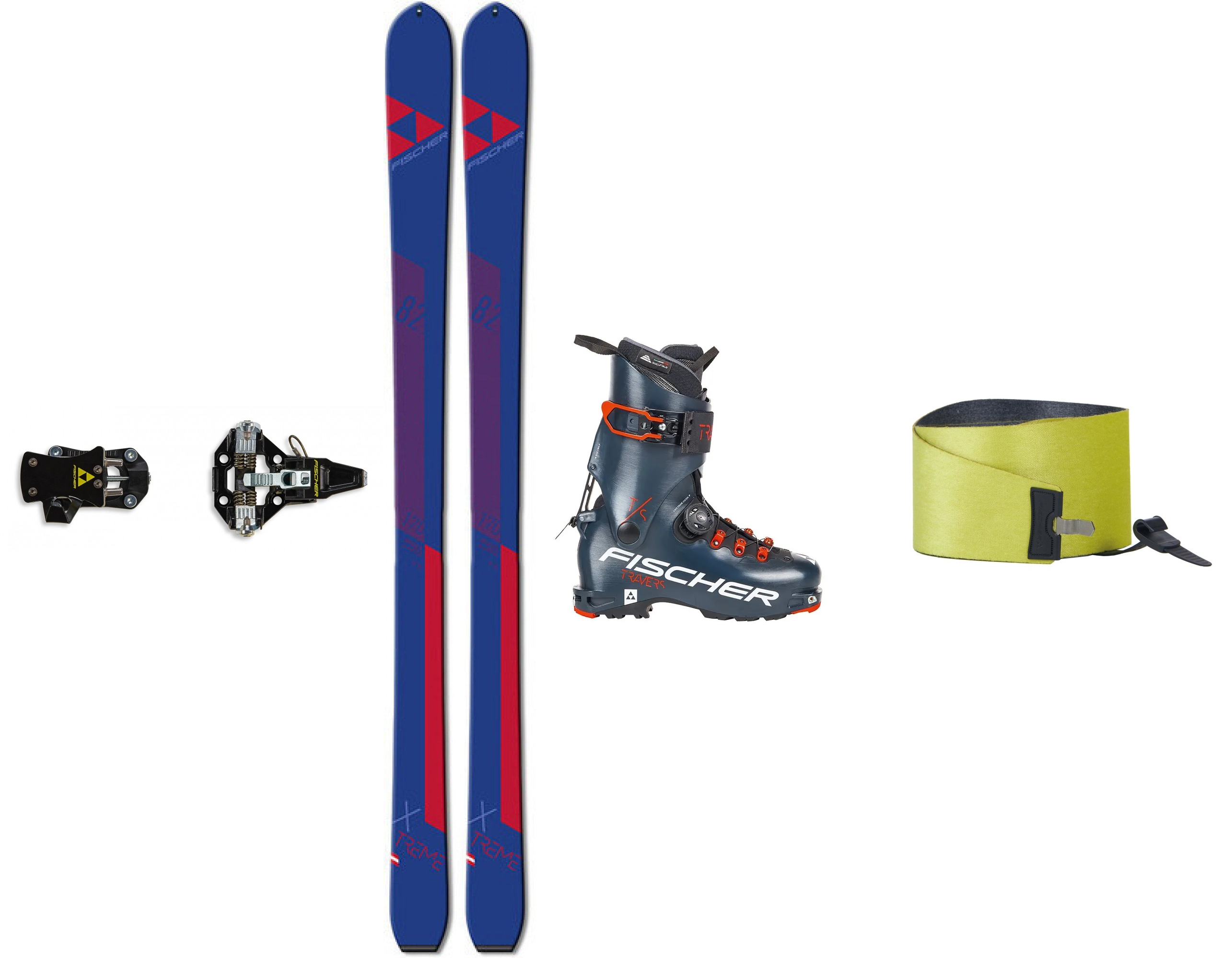 Skialpový Set lyže Fischer X-TREME 82