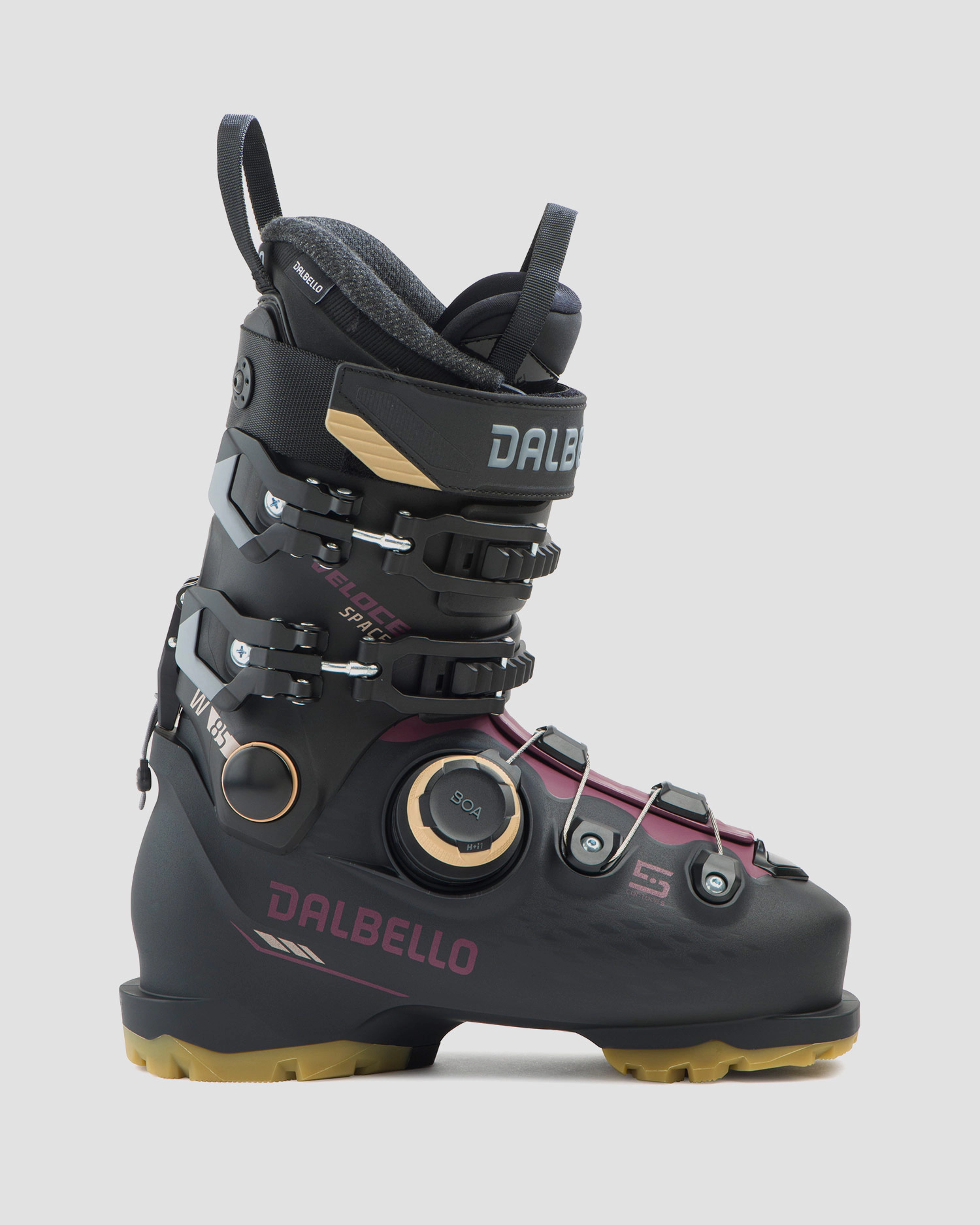 lyžiarky Dalbello VELOCE SPACE 85 W BLACK/BERRY