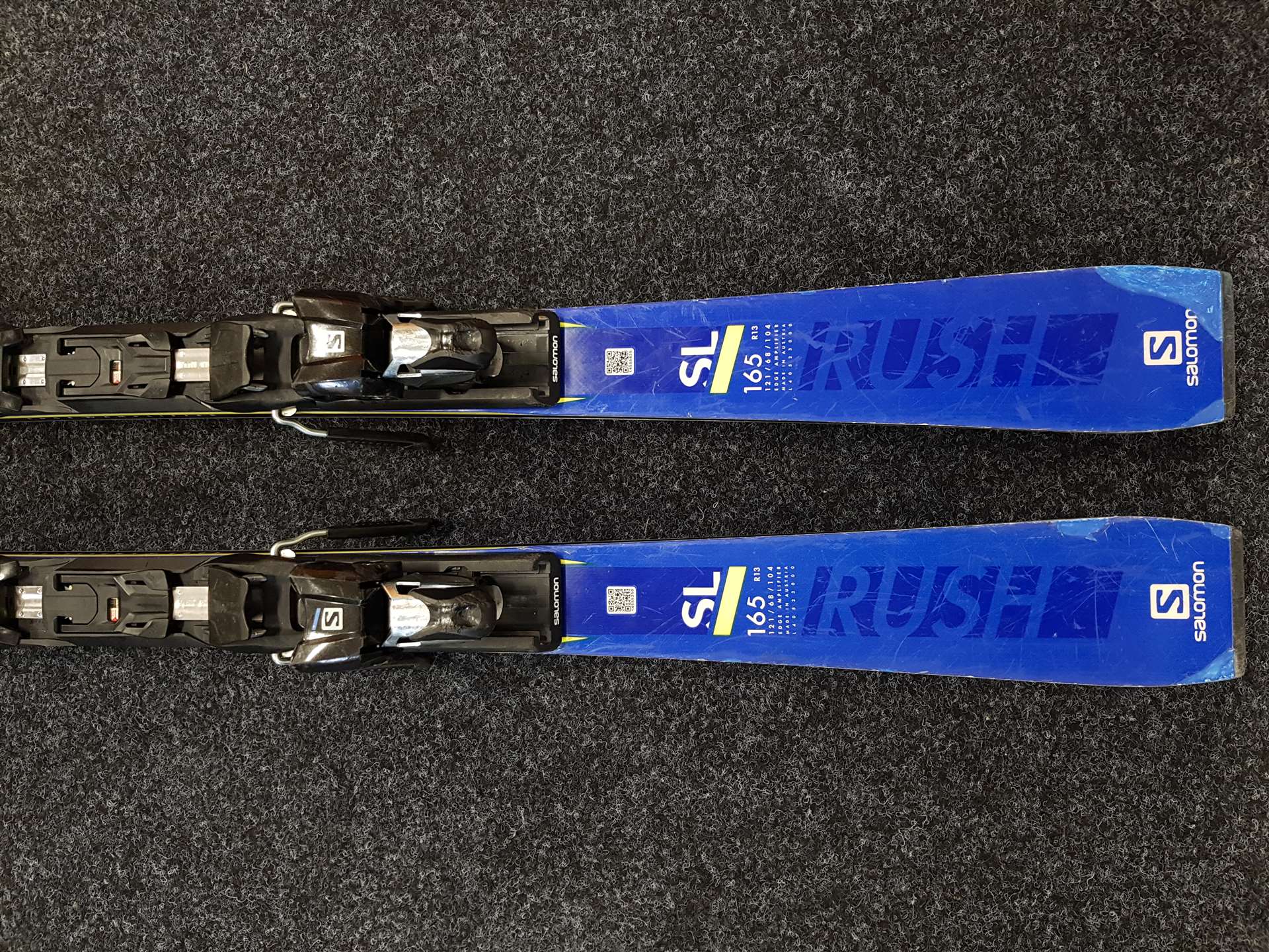 Použité lyže SALOMON S/Race SL + viazanie Salomon X 12