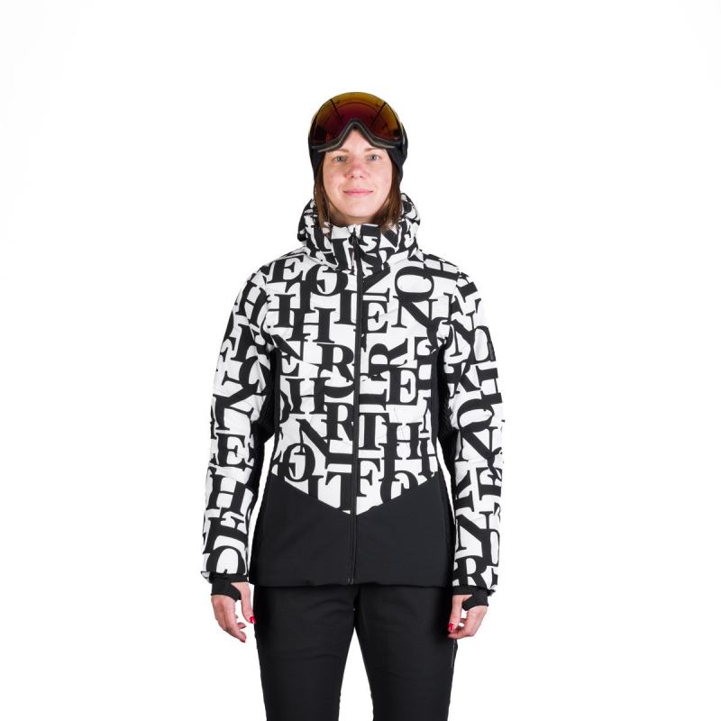 Damen-Skijacke Northfinder LIZ BU-6260SNW 638alloverprint