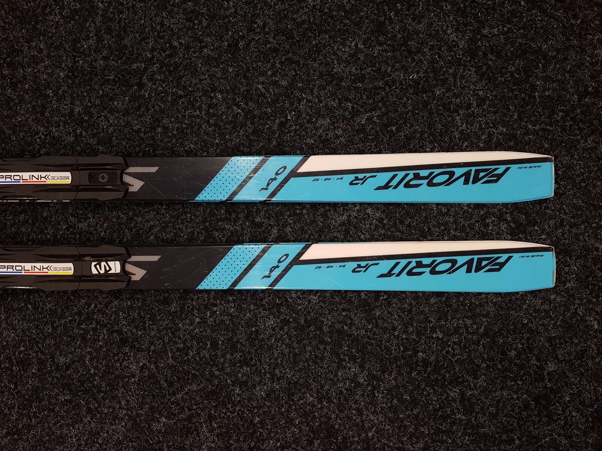 Použité bežecké lyže SPORTEN Favorit JR  + viazanie NNN Salomon