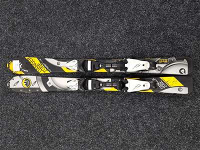 Použité detské lyže SPORTEN Danger Zone + viazanie Tyrolia LRX 4.5