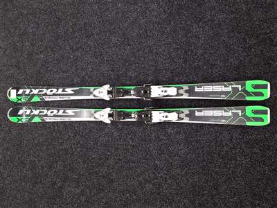 Použité lyže Stockli Laser + viazanie Salomon TI 10