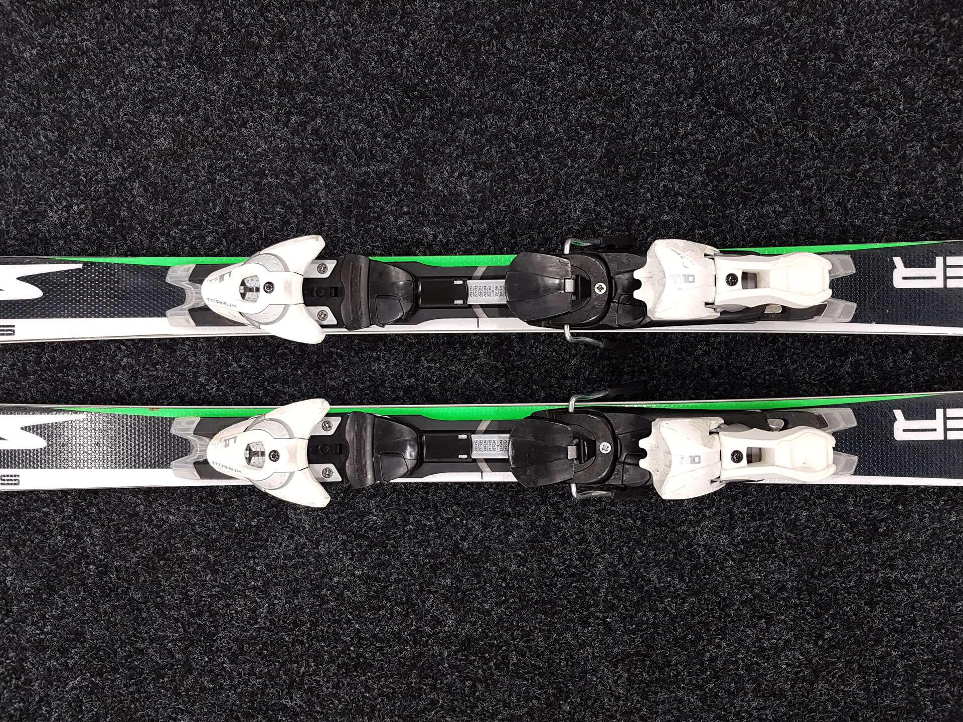 Použité lyže Stockli Laser + viazanie Salomon TI 10